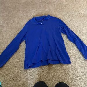 Long sleeve polo